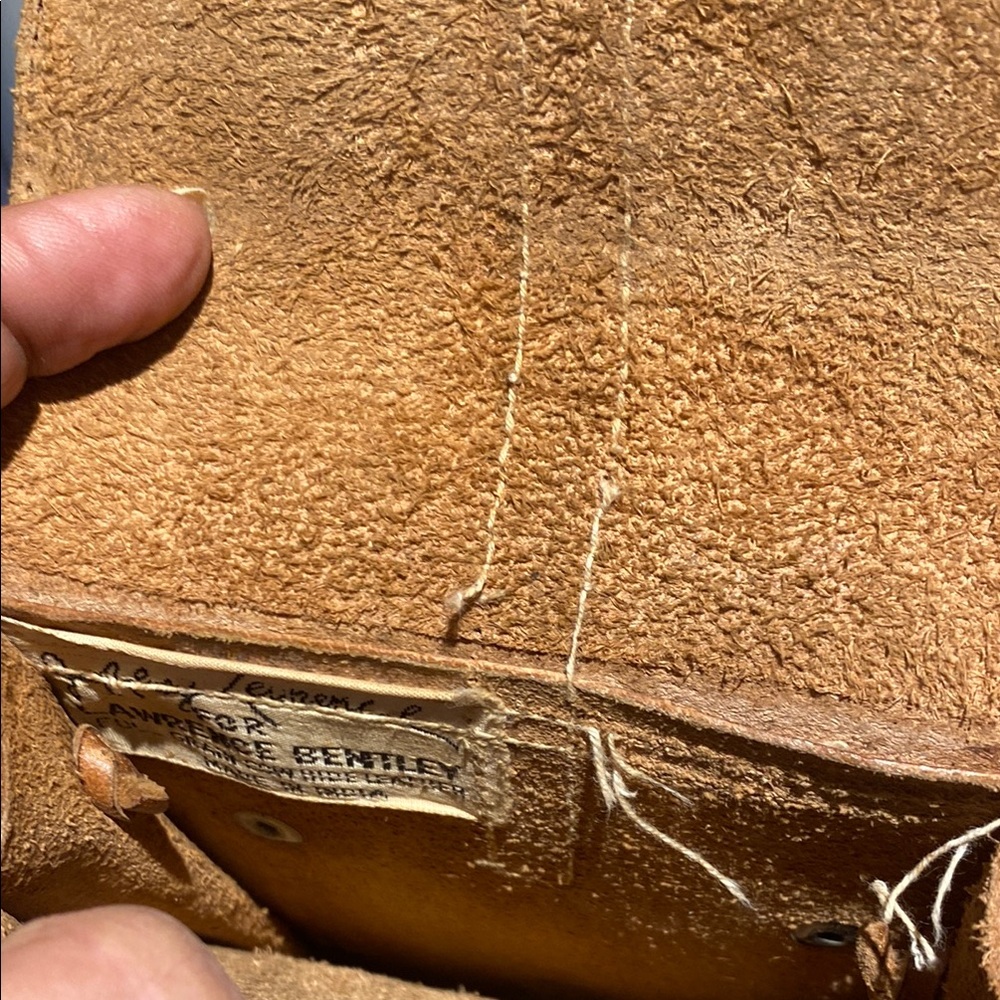Cowhide Crossbody Bag - Picture 3 of 9